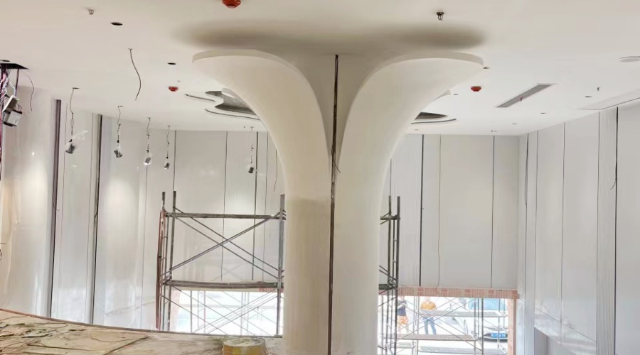 茂名天譽壹品訂制GRG柱子 飾紀上品又一次實力展現