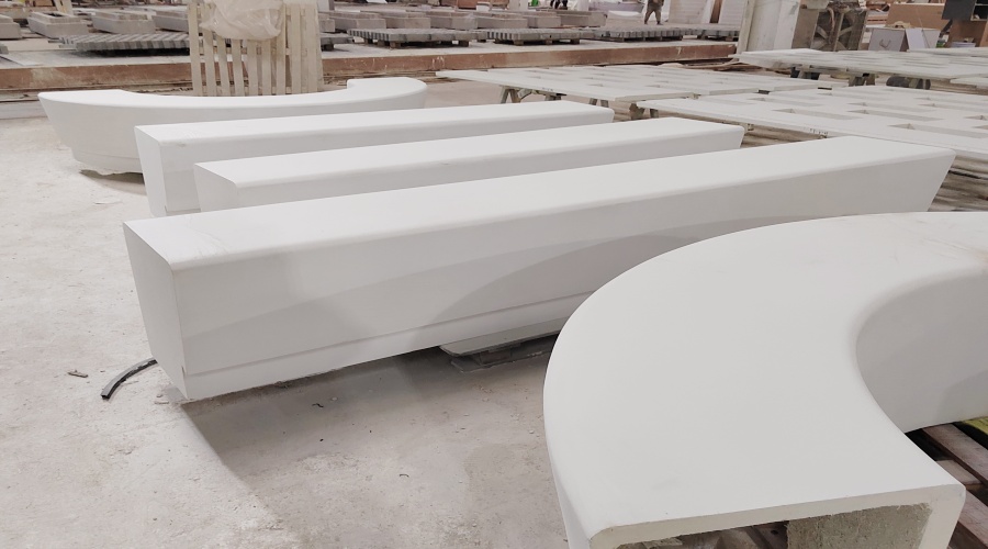 三亞海棠灣一期UHPC坐凳樹(shù)池項(xiàng)目-飾紀(jì)上品UHPC廠家案例