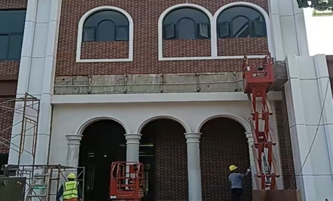 發(fā)泡陶瓷窗套柱子