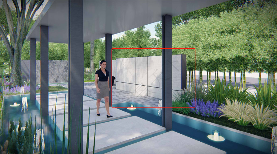 深圳工商物價大廈花園UHPC項目 深圳工商物價大廈花園UHPC項目