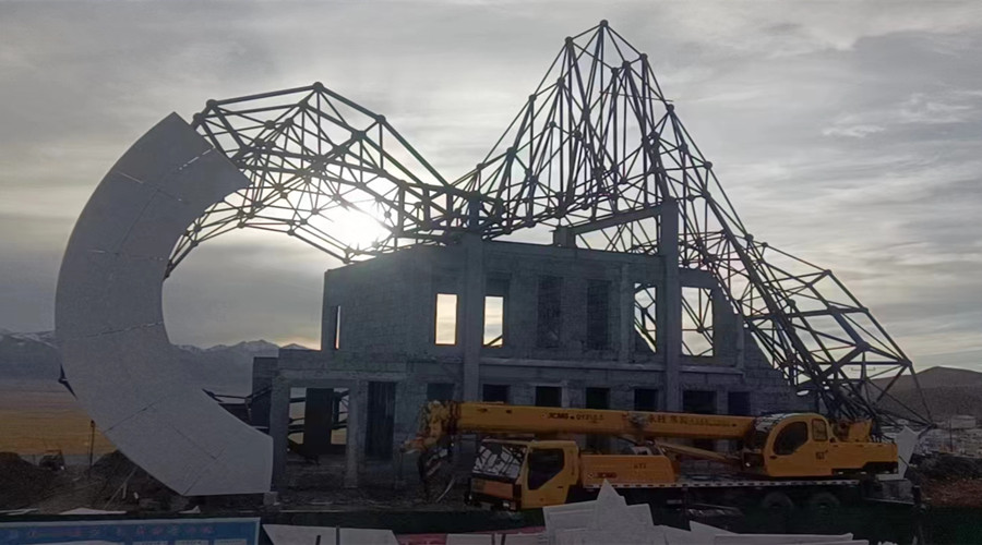 GRC構(gòu)件安裝中 GRC構(gòu)件安裝中