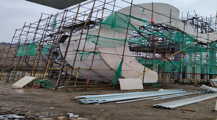 GRC構(gòu)件安裝中 GRC構(gòu)件安裝中