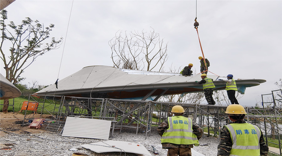 三亞海棠灣UHPC預制構件遮陽立面掛板項目 三亞海棠灣UHPC預制構件遮陽立面掛板項目