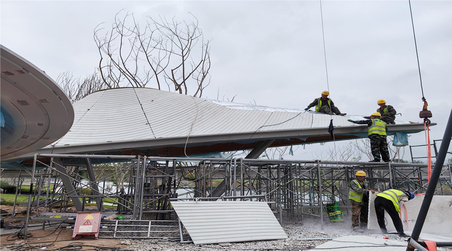 三亞海棠灣UHPC預制構件遮陽立面掛板項目 三亞海棠灣UHPC預制構件遮陽立面掛板項目