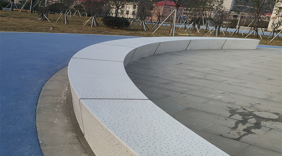 GRC水磨石坐凳 GRC水磨石坐凳