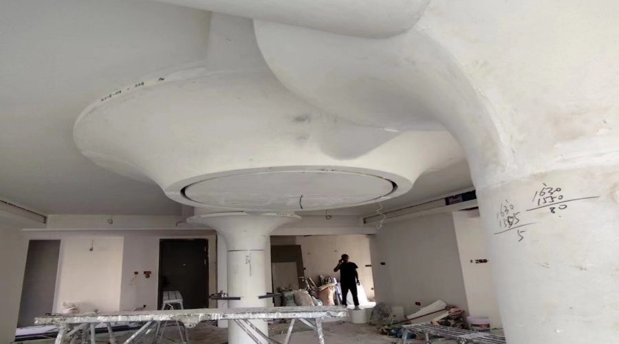 清遠(yuǎn)別墅美林湖GRG柱子天花項目 清遠(yuǎn)別墅美林湖GRG柱子天花項目