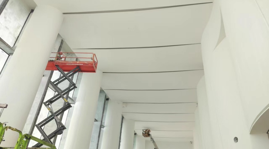 廣州外貿博物館GRG材料造型完工落地 廣州外貿博物館GRG材料造型完工落地