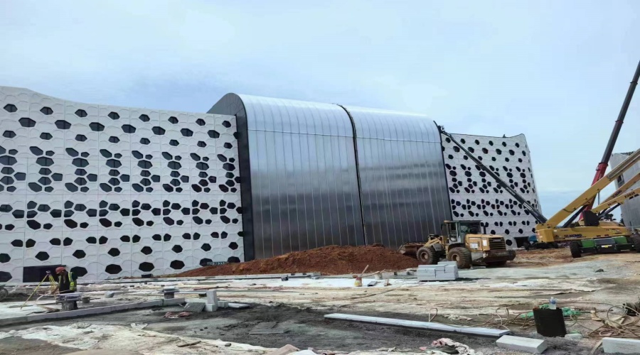 UHPC鏤空幕墻板 UHPC鏤空幕墻板