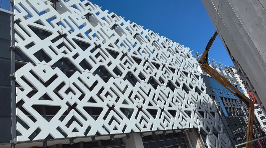 海南綜合體育中心UHPC圖騰板項目 海南綜合體育中心UHPC圖騰板項目