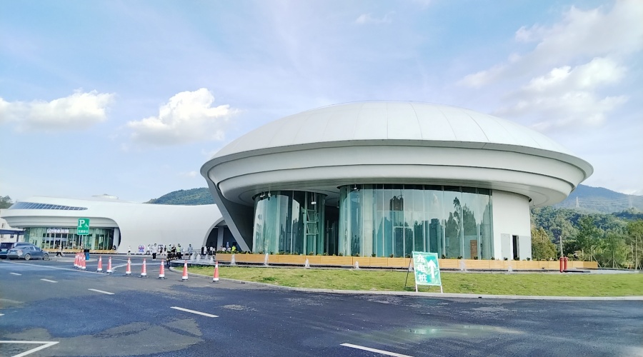 深圳沙田服務區(qū)GRC幕墻掛板項目 深圳沙田服務區(qū)GRC幕墻掛板項目