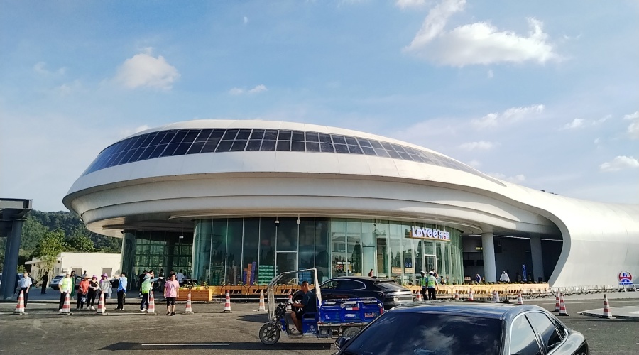 深圳沙田服務區(qū)GRC幕墻掛板項目 深圳沙田服務區(qū)GRC幕墻掛板項目