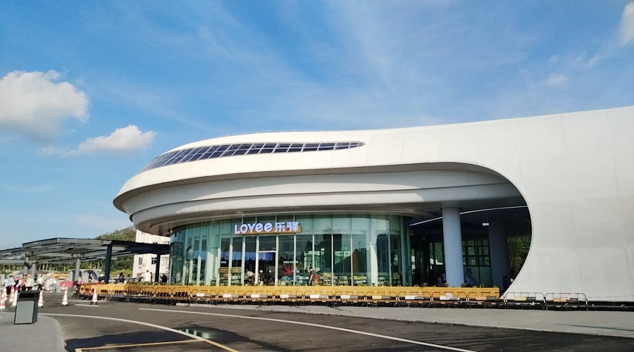 深圳沙田服務區(qū)GRC幕墻掛板項目 深圳沙田服務區(qū)GRC幕墻掛板項目