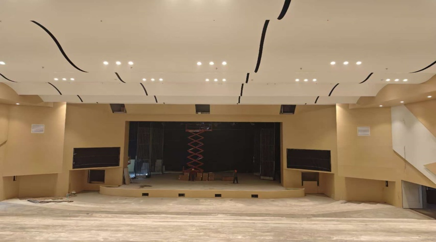 重慶養和教育報告廳GRG吊頂工程案例