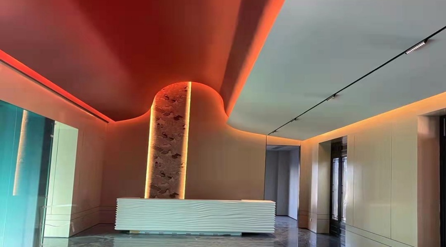 佛山藍城GRG吧臺GRG吊頂 佛山藍城GRG吧臺GRG吊頂