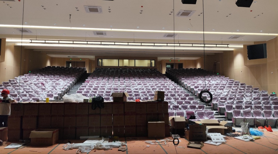 廣州黃埔會元中學(xué)GRG報(bào)告廳工程案例 廣州黃埔會元中學(xué)GRG報(bào)告廳工程案例