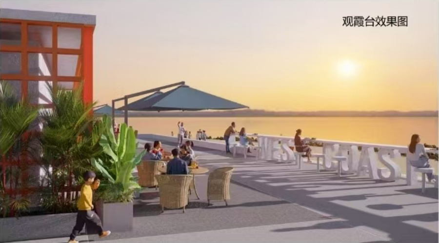 海南海口岸線UHPC坐凳與吧臺(tái)工程案例 海南海口岸線UHPC坐凳與吧臺(tái)工程案例