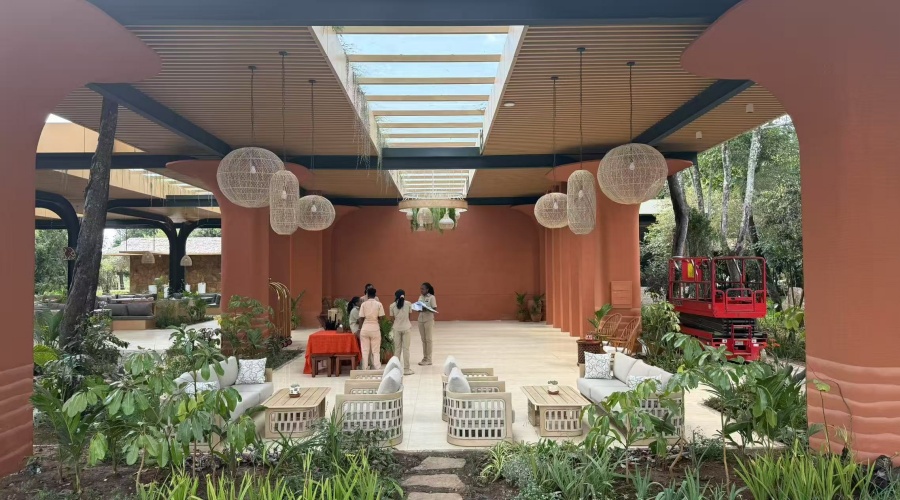 酒店GRG柱子裝飾效果 酒店GRG柱子裝飾效果