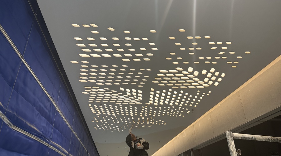 商場GRG透光吊頂 商場GRG透光吊頂