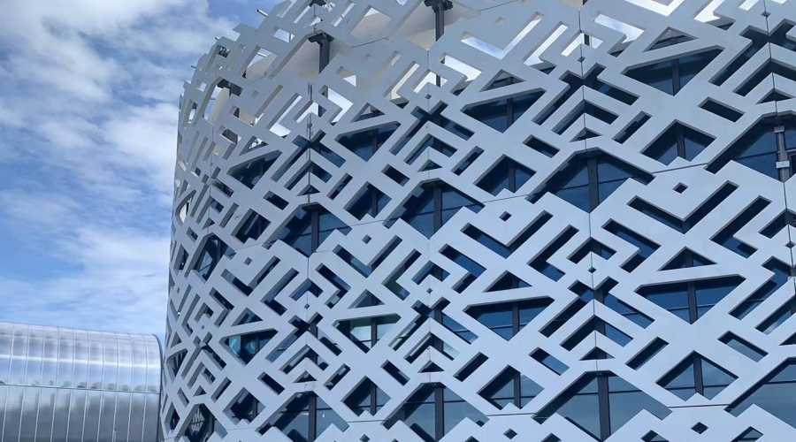 UHPC鏤空幕墻板安裝 UHPC鏤空幕墻板安裝