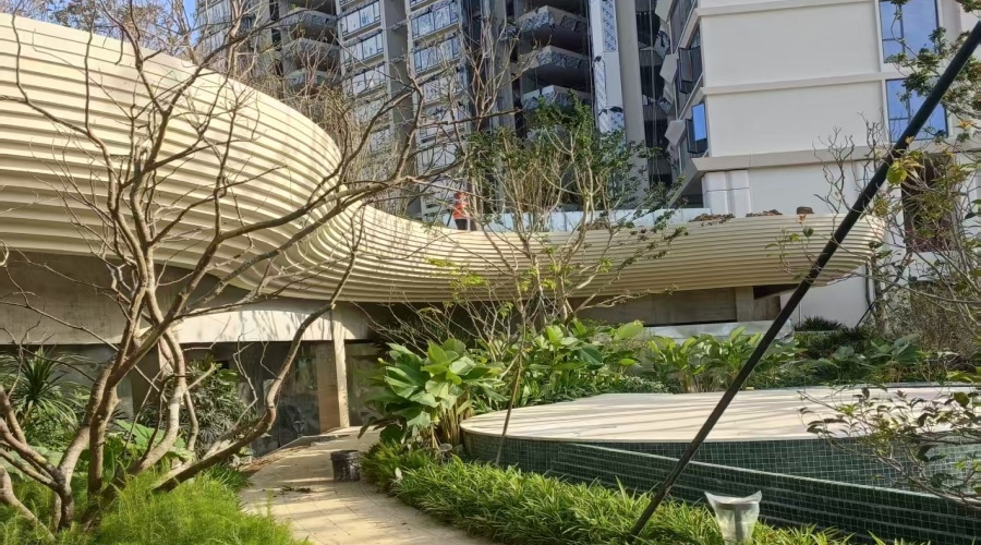 GRC構件幕墻施工安裝 GRC構件幕墻施工安裝