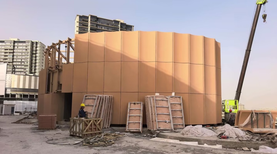 多曲面弧形UHPC裝飾板