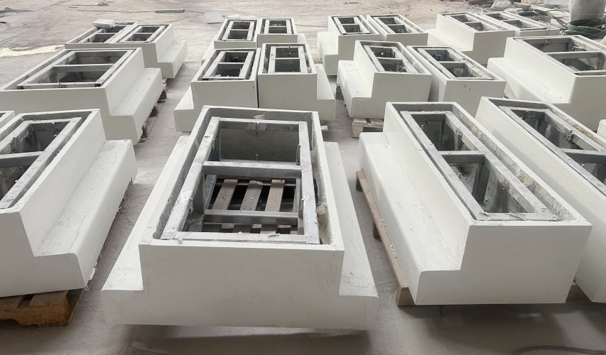 茂名那霍服務區GRC坐凳底座 茂名那霍服務區GRC坐凳底座